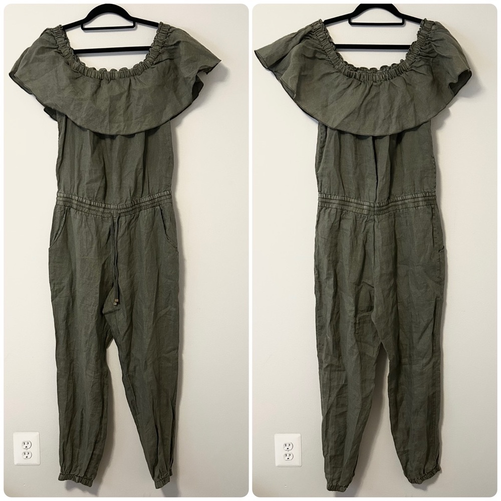 On The Road Linen Chelsea Jumpsuit